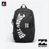Billabong BL202 Original Arch Backpack in Black, featuring the iconic front panel design and adjustable shoulder straps.