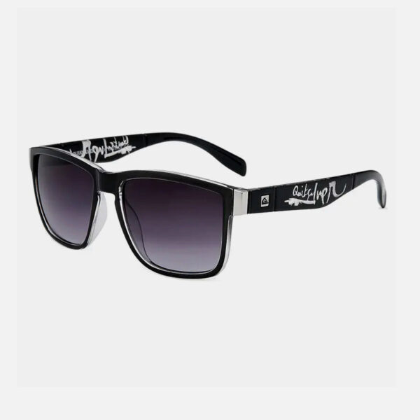 Quiksilver-Sports-Square-Sunglasses-Black-and-Clear-Frame-with-Smoke-Fade-Lens-angled-view.jpg